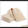 Spazzole, Aessories Casa Giardino Prezzo di fabbrica Borsa netta All'ingrosso Bubble Mesh Sapone Schiuma Pelle Bagno Spazzole da bagno Spugne Lavapavimenti Pulito T