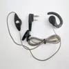 Talkie-walkie k-head en forme d'éventail câble en aluminium couleur café AB accrocher guide confortable sécurité police de la circulation casque unilatéral