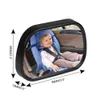 Rotacja Samochód Lustro Baby Car Back Seat Bezpieczeństwo Widok Tylne Baby Bezpieczeństwo Bezpieczeństwa Chusteczka Clip and Sucker Mount Lusterko Wewnętrzne