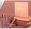 Long-lasting Waterproof HANDAIYAN Matte Lip Gloss Set Cosmetics Soft Silk Rich Color Moisturizing Liquid Lipsticks Makeup For Women Beauty Easy To Wear DHL Free