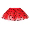 Rokken kinderen meisjes tutu rok peuter polka dot tule ballet kleding kinderen party dance mini-kostuum1