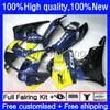 Kit carrosserie bleu jaune pour HONDA CBR 893RR 900RR 893 900 CC 89 90 91 92 93 Carrosserie 36No.68 CBR900RR CBR893RR 1989 1990 1991 1992 1993 CBR900 CBR893 RR 89-93 Carénage OEM