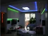 RGB AC 110V LED النيون تسجيل الشريط في الهواء الطلق للماء 5050 SMD النيون حبل ضوء 60 المصابيح م مع إمدادات الطاقة، cuttable في 1Meter عبر