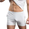 Caleçons sous-vêtements pour hommes Boxer Shorts troncs coton haute qualité hommes marque vêtements boxeurs maison sommeil Wear238g