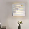 Wall Lamp LED Modern Simple Personality Rotating Space Stair Showroom LivingRoom Bedside Bedroom Light Fixtures Decor