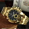 Undefeated Watch Reserve Bolt Zeus Mens Quartz Wirstwatch 52mm Chronograph Invincible Luxury Watches Invicto Reloj De Hombre For177D