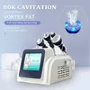Bärbar ultraljud 80K Cavitation RF Face Body Slant Machine Radiofrekvens Skin Dra åt maskiner
