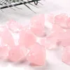 Presente de Férias 100g Natural Raima Rosa Rosa Cristal de Quartzo Pedra Áspero Espécime para Tumbling Polimento Wicca Reiki Cura ZWL767