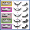 1pair Magnet False Eyelashes With Magnetic Eyeliner Fluffy Soft 3D Faux Mink Fake Lashes Extension Wispy Volume Natural Look Makeup