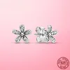 925 argent Sterling marguerite fleur arbre généalogique cerceau U coeur boucles d'oreilles pour les femmes bijoux fête de fiançailles