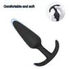 Conjuntos de plugue anal de silicone pequeno Estimulador anal de bumbum Dildo Sex Toys Homens/Mulheres Iniciante Erótico Íntimo Adulto Punish Game Trainner X0401