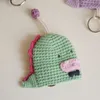 Cute Owl Unisex Pull Type Key Bag Hand Knitting Key Wallets Housekeepers Car Key Case New Knit Keychain Pouch