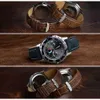 Anbeer 14mm -24mm relógio cinta, retro de couro genuíno relógio, pulseira de substituição do vintage para homens mulheres, fivela polida H0915