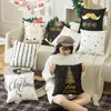 The latest 45X45CM pillow case, Christmas bronzing printing pattern style selection, texture home furnishing cushions, support custom logo