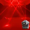 DJ Lights Moving Head RGBW Projector Lighting DMX-512 Geluid Active LED Party Lamp Geweldig voor Kerstverjaardag KTV-balk
