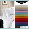 Bedding Supplies Textiles Home & Gardenbedding Sets 40 Deep Pocket 4 Piece Bed Sheet Set,Solid Set,Include Flat Sheet,Fitted Sheet,Pillowcas