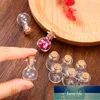 Outros diversos domésticos 50 peças Pequenos mini vidro frascos frascos com rolhas de cortiça 5 formas minúsculas Desejando garrafas de frasco DIY projetos