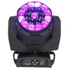 8 sztuk Jasna poruszająca głowica wiązka LED 4 w 1 RGBW 19X15W Moving Head Belk Moving Light Zoom Light