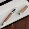 Pure Pearl The Little Prens 145 Roller Top Pen Yüksek Kaliteli Klasik Gül Ağacı Namlu Seri Numarası Yazan Smoth Lüks Offi256h