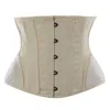 5-Button Dikke Jacquard Gebogen Cross Zandloper Corset Body Shaping Jacket Taille Clip voor Dames Trainer Shaper Curve Yoga Outfit