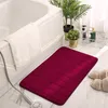 Hafıza köpük banyo mat halı rahat süper su emici kaymaz kalın banyo zemin kilim için kuruması kolay