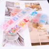 Mixed Colors Nails DIY Love Heart Star Polymer Slices Hollow Circle Soft Clays For Craft Clay/Nail Art Decoration Cute Filling Material