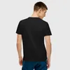 T-shirts Porzingis Male Svart T-shirt Ryska inskriptioner En svår ålder sommar Bomull Mode Tshirts Casual Tee-T-shirts