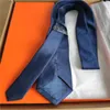 100% шелковая галстука Slim Mens Nieks Узкие деловые мужчины Жаккардовые тканые галстуки набор 7 5 см с Box281O