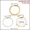 Jewelrymixed Farbe Stern Mond Quaste Charm Armbänder Imitation Perle Kristall Schlangenketten Europäischen Frauen Kupfer Handgemachte Party Armband Juwel