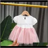 Dresses Clothing Baby Kids Maternity Drop Delivery 2021 Summer Born Clothes For Girls Birthday Princess Party Tutu Childrens As Baby Nx6X Sef