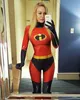 3d tryckt röd elastigirl superhero cosplay barn vuxen kostym bodysuit kostym halloween party jumpsuits