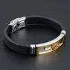 Tennis männer Silikon Armband Rock Persönlichkeit Skorpion Edelstahl Schmuck Für Männliche Geschenk Großhandel