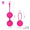 NXY Eggs Kegel Exercise Weight Set of 2 Geisha Balls Silicone Sex Tools for Females Pumping Toys Woman Egg Vibrator 1124