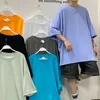 Mannen Solid Color Fashion T-shirt Korte Mouw Eenvoudige Multicolor T-shirts Ronde hals Kleding Hoogwaardige T-shirt M-2XL 210706