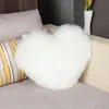 Love pillow multicolor heart-shaped plush pink imitation wool modern minimalist sofa and comfortable cushion size 35*44cm