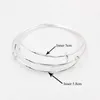 Lot 10pcs Cheap Wholesale Expandable Wire Bracelets Bangles for Women Kids 50/58/65mm Diy Jewelry Making Chic Q0719