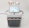 6 in1 Hydro dermabrasion microdermabrasion hydro تقشير الجلد الغسيل الباردة مطرقة الأكسجين حقن رذاذ الوجه الجلد آلة التطهير العميق