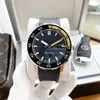 I-006 43mm * 12mm Montre de luxe montres montres entièrement automatiques Mouvement mécanique Bague en céramique Bande 316 Fine Steel Watch Case-montre