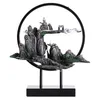 Waterfall Backflow Incense Burner Buddha Electric Large Metal Zen Incense Burner Rockery Church Incensario Home Decor DG50IB