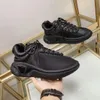 Toppkvalitet Kvinnor Formella Skor Vår och Höst Ny Lace Up Tjock Soled Mens Womens Mesh Yort Elegant Non Slip Matching Shoebox Storlek 35-46