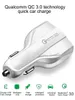 Intelligentes Qualcomm QC3.0-Schnellladegerät mit zwei USB-Anschlüssen und Typ-C-Schnellladegerät für iPhone, Samsung, Huawei