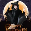 Black Vampire Bat Costume Cosplay Masquerade Woman Evil Horror Manica con cappuccio Costumi di Halloween Cos Y0913