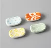 Supporto per bacchette giapponese rettangolo taglio in ceramica riposo cuscino colorato bacchette per pomparli carini posate lla10408