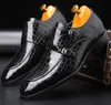 Men Dress Shoes Flat Leather Oxford Mens Flats Wedding Party Office Loafers Shoes 38-48 Plus Size