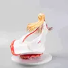 25cm Japanese Anime F:NEX Sword Art Online Asuna Shiromuku PVC Action Figure Toy Sexy Girl Adult Collection Model Doll Gifts H1105