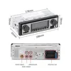 Урожай Автомобиль Bluetooth Радио MP3-плеер Стерео USB / AUX Classic Audio FM WMA WAV DC 12V Аксессуары 210625