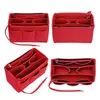 Organizer per borsa in feltro Inserto per borsa Shaper Organizer con cerniera Adatto a tutti i tipi di borse / borsette Borse da toilette cosmetiche via mare JJB12722