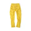 High Street Multi-Pocket Googger Sweatpants Men and Women's Pured Pure Pants Dressual Soulder Soulder Soulder