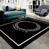 Nórdico estilo designer tapete 3d impressão sala de estar quarto moda l0g0 mat tapete tapetes de cadeira tapetes