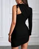 Spring Neon Satin Lace Up Sexy Bodycon Dress Luxury Knotted Elegant Formal Party Outfits Silk Clothes New Year Wear 210415